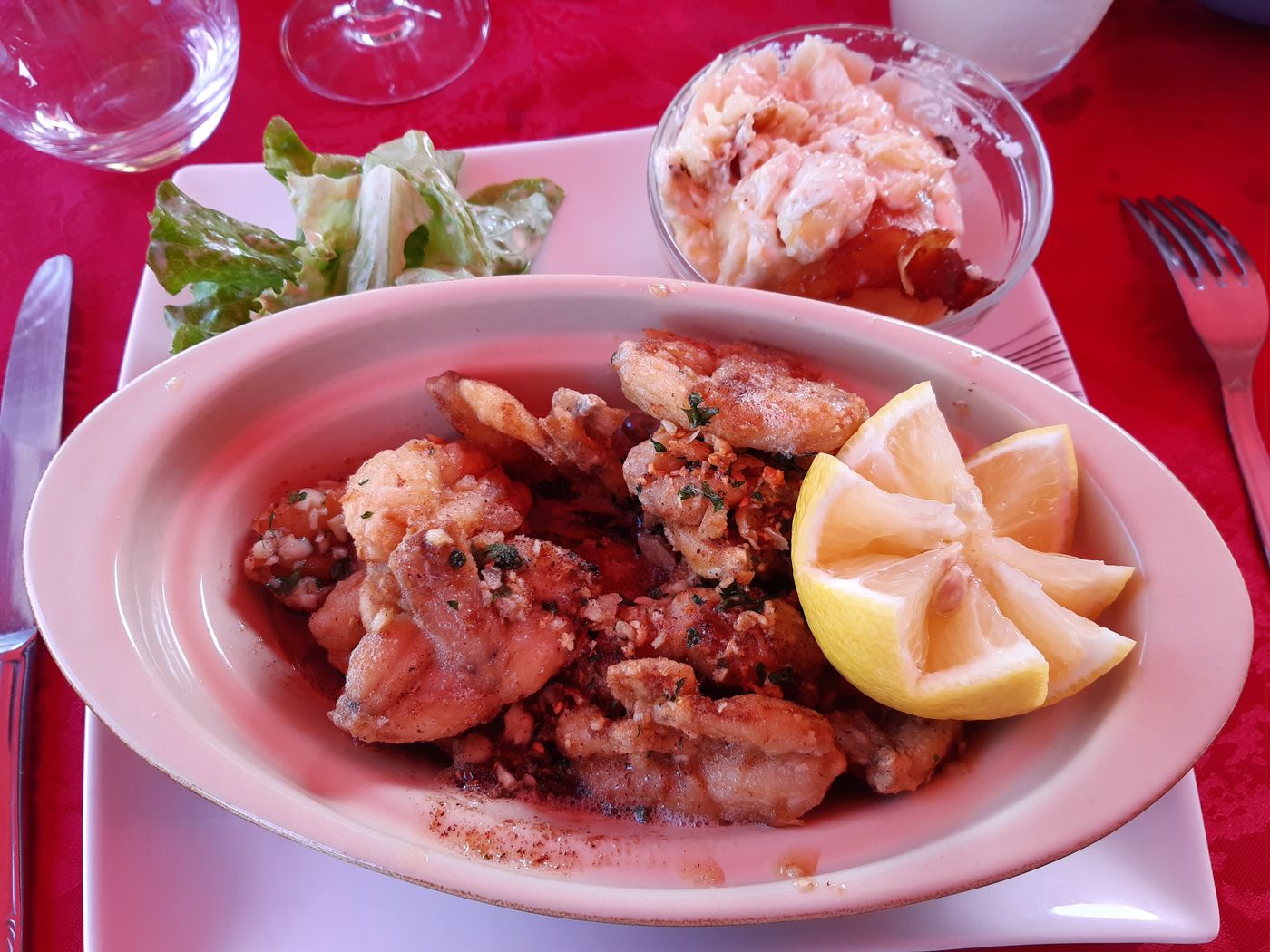 Une entrée du jour
